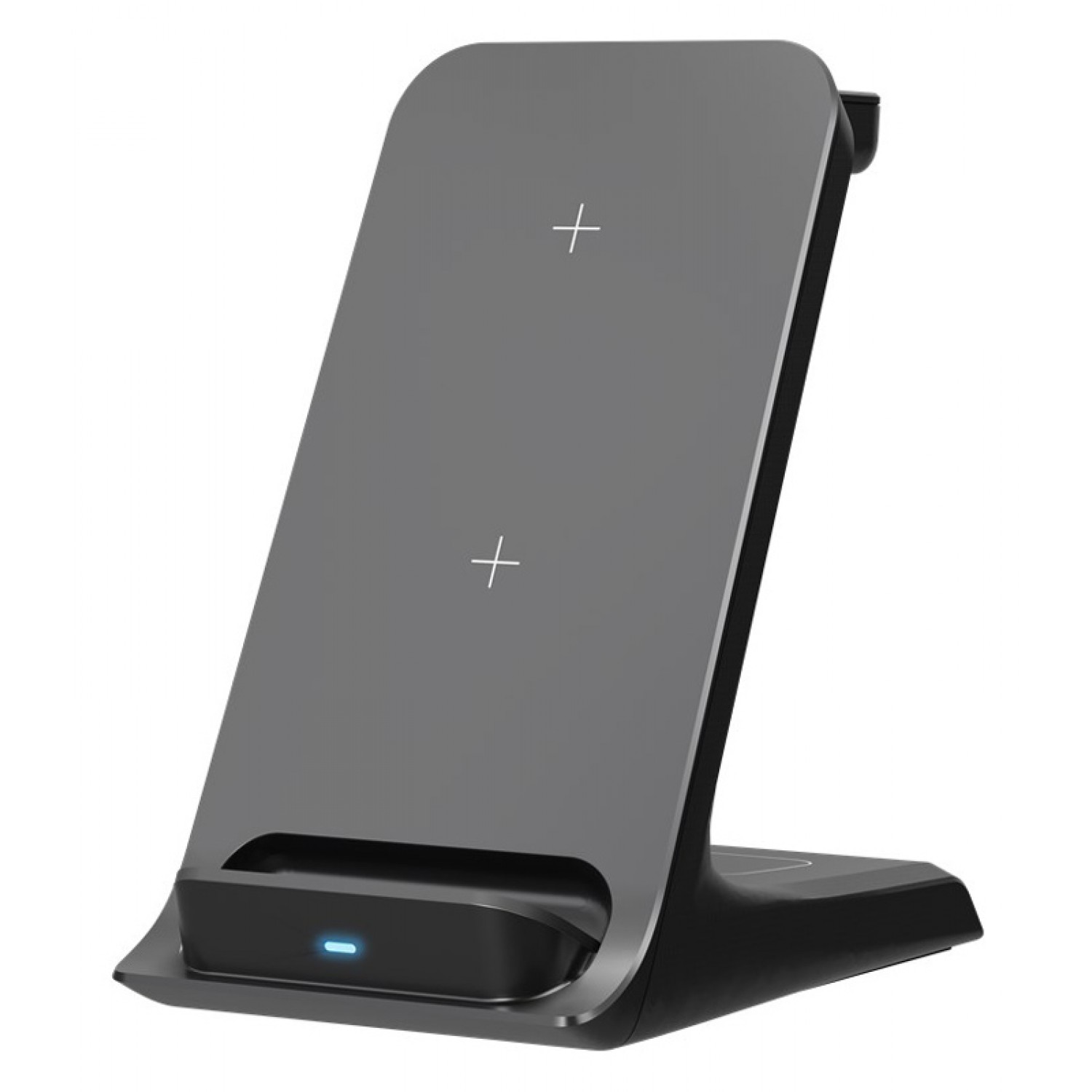 GOOBAY ασύρματος φορτιστής 60217, 3 σε 1, Qi-compatible, 15W, μαύρος