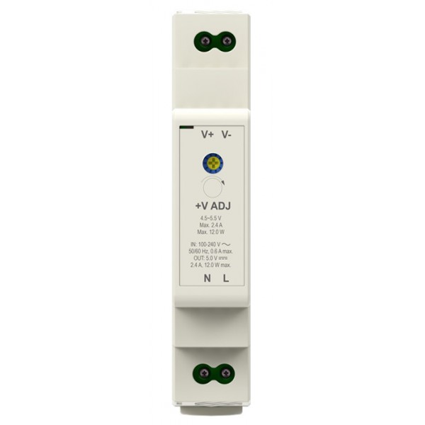 GOOBAY τροφοδοτικό 59574 για DIN rail, 5V/2.4A, 12W, IP20 GOOBAY τροφοδοτικό 59574 για DIN rail, 5V/2.4A, 12W, IP20
