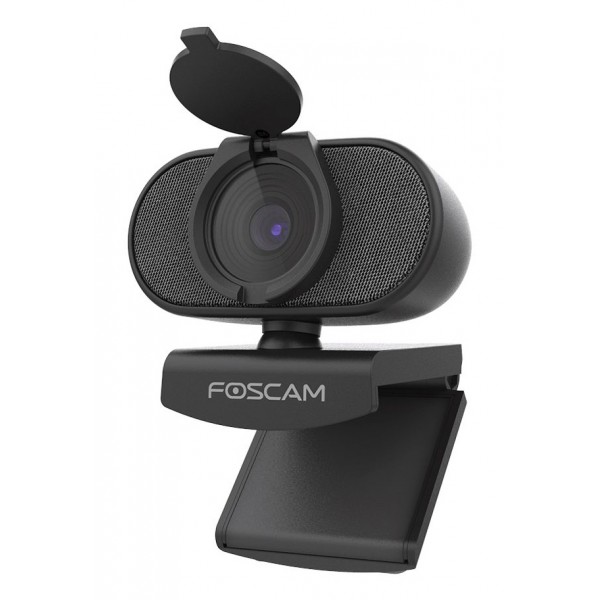 FOSCAM web κάμερα W25, USB, 2MP, Full HD, mic, 84° γωνία θέασης, μαύρη