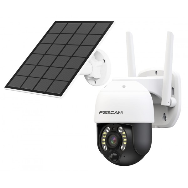 FOSCAM smart IP ηλιακή κάμερα B4, 5000mAh, IP65, 4MP, WiFi, PTZ FOSCAM smart IP ηλιακή κάμερα B4, 5000mAh, IP65, 4MP, WiFi, PTZ