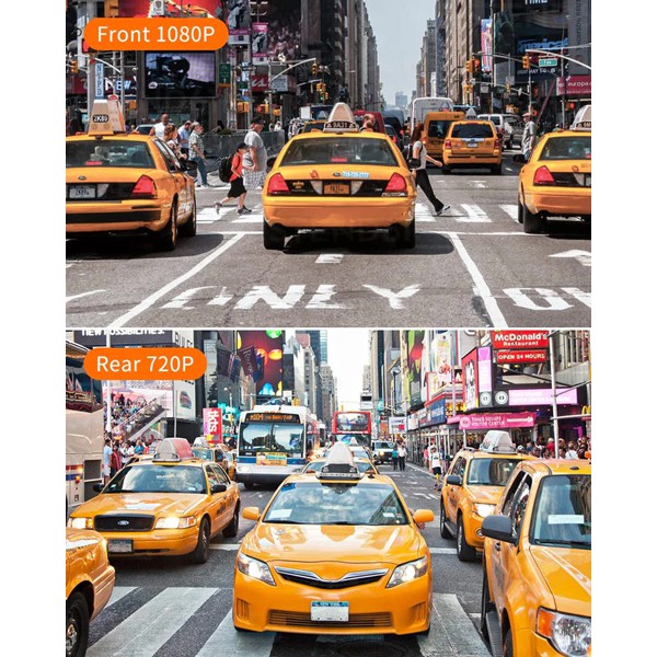 THIEYE κάμερα αυτοκινήτου Carbox 6R, μπροστινή & οπίσθια, 3" LCD, 1080p THIEYE κάμερα αυτοκινήτου Carbox 6R, μπροστινή & οπίσθια, 3" LCD, 1080p