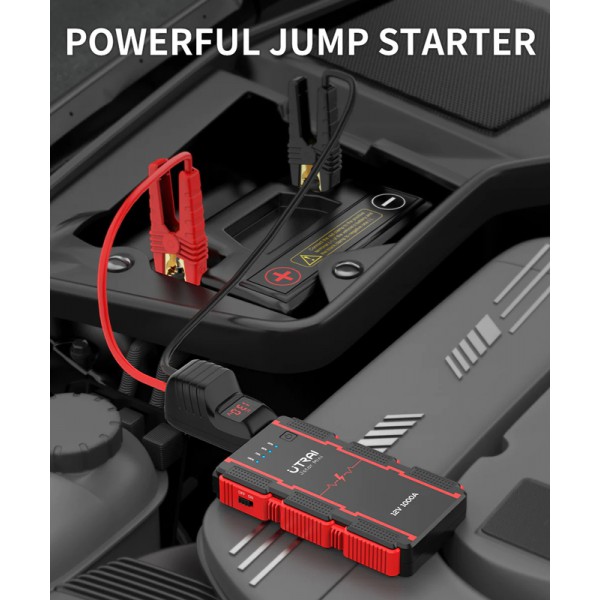 UTRAI εκκινητής μπαταρίας αυτοκινήτου JS-Mini με φακό, 12V/1000A UTRAI εκκινητής μπαταρίας αυτοκινήτου JS-Mini με φακό, 12V/1000A