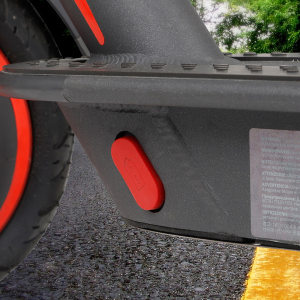 Κάλυμμα σιλικόνης θύρας φόρτισης για πατίνι Xiaomi 1S/Pro/Pro 2, κόκκινο