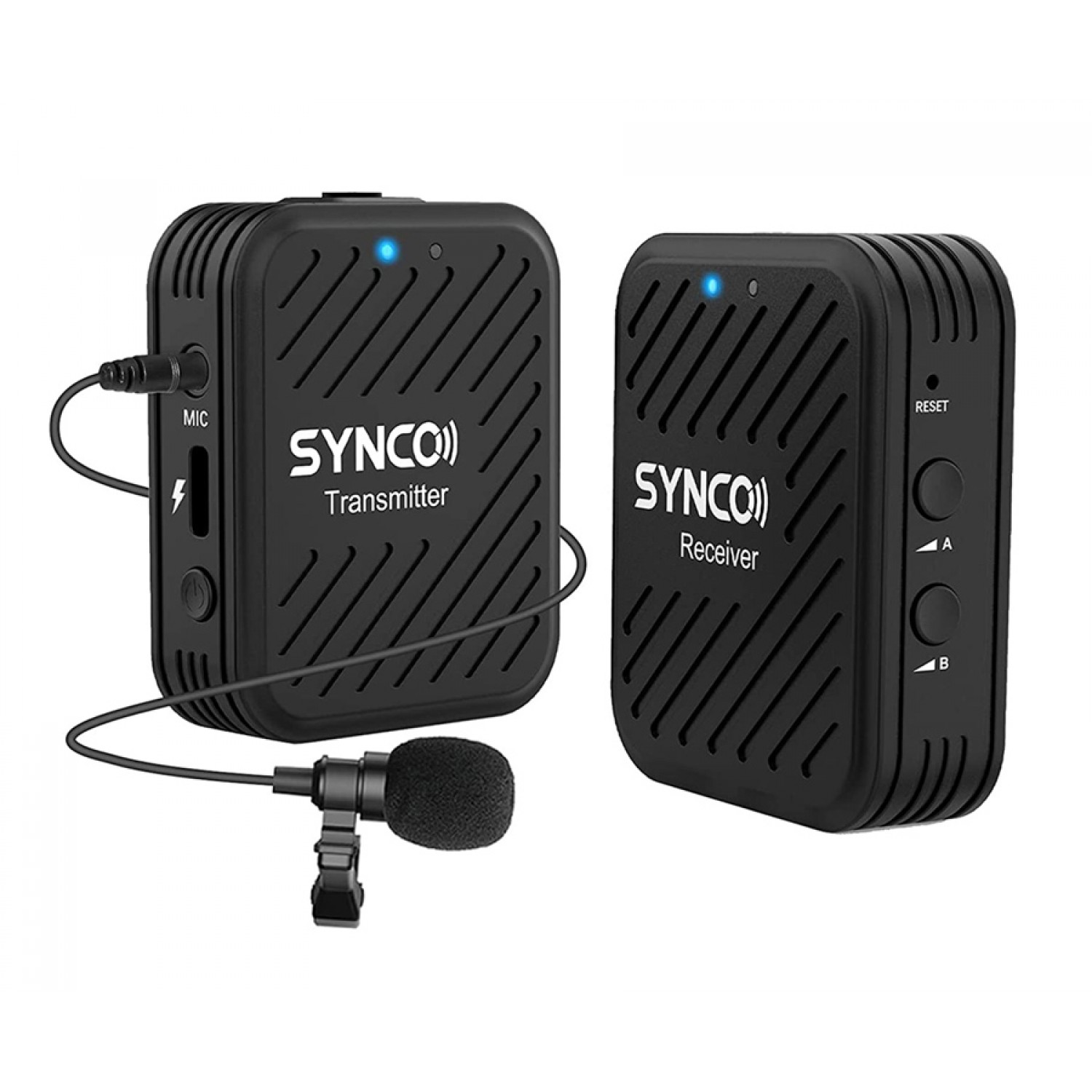 SYNCO ασύρματο μικρόφωνο G1A1 με ενσωματωμένο clip-on, 2.4GHz, μαύρο SYNCO ασύρματο μικρόφωνο G1A1 με ενσωματωμένο clip-on, 2.4GHz, μαύρο