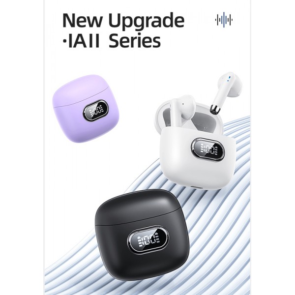 USAMS earphones με θήκη φόρτισης USAMS-IA, True Wireless, λευκά USAMS earphones με θήκη φόρτισης USAMS-IA, True Wireless, λευκά