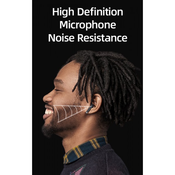 USAMS earphones με θήκη φόρτισης USAMS-IA, True Wireless, λευκά USAMS earphones με θήκη φόρτισης USAMS-IA, True Wireless, λευκά