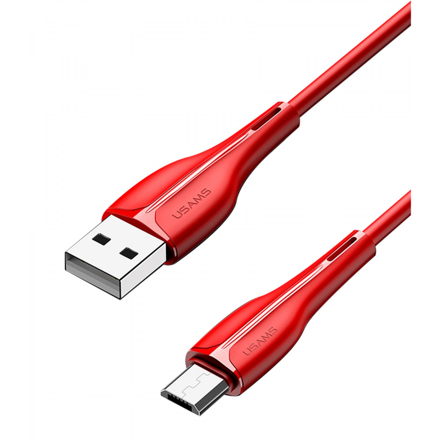 USAMS καλώδιο Micro USB σε USB US-SJ373, 2A, 1m, κόκκινο USAMS καλώδιο Micro USB σε USB US-SJ373, 2A, 1m, κόκκινο