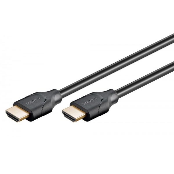 GOOBAY καλώδιο HDMI 2.1 με Ethernet 61638, ARC, 48Gbit/s, 8K, 1m, μαύρο GOOBAY καλώδιο HDMI 2.1 με Ethernet 61638, ARC, 48Gbit/s, 8K, 1m, μαύρο