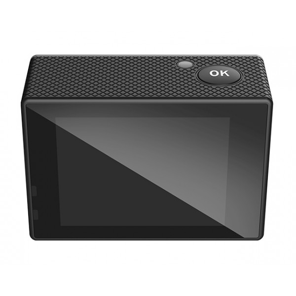 SJCAM action camera SJ4000-WIFI, 2" LCD, 4K, 12MP, αδιάβροχη, μαύρη