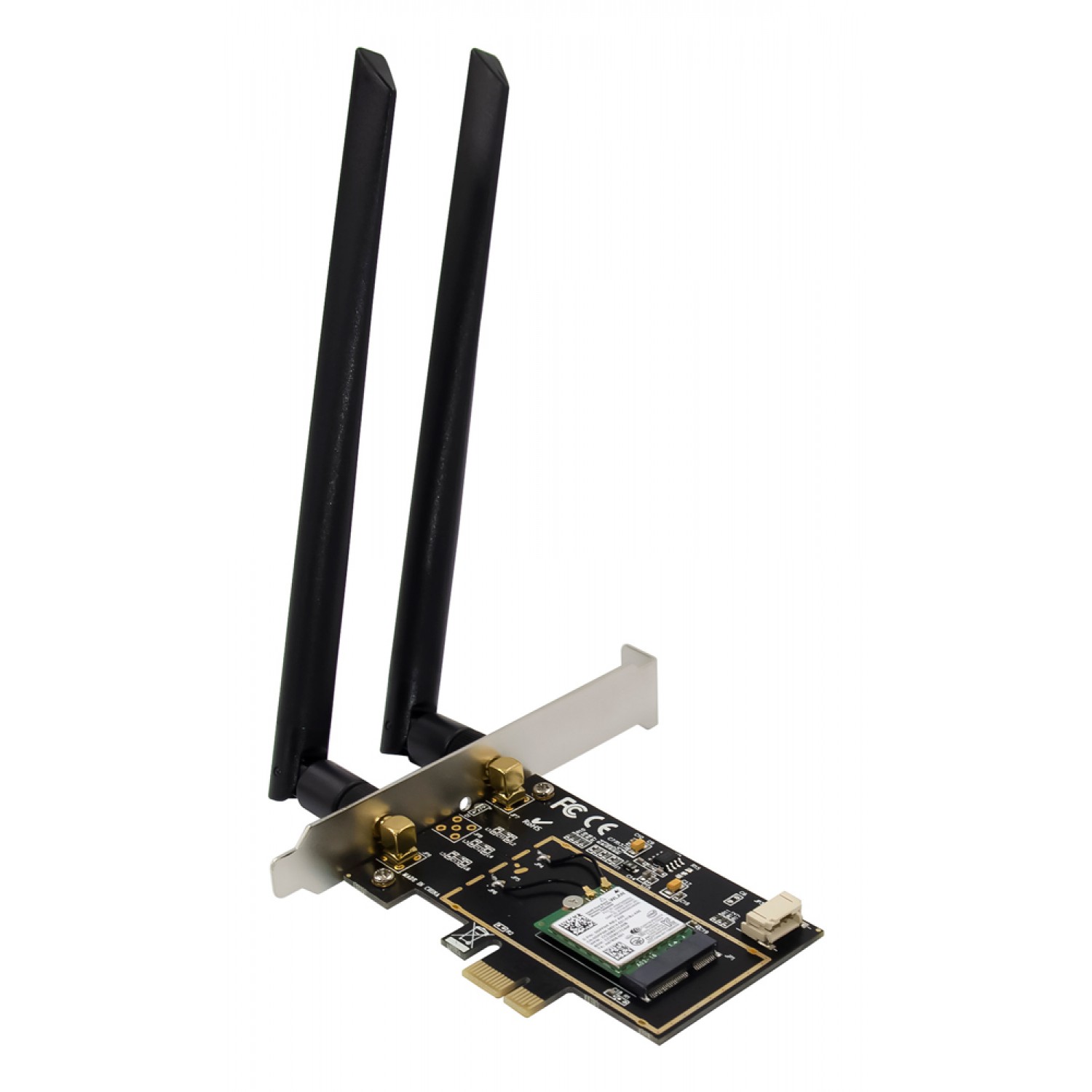 POWERTECH κάρτα επέκτασης PCIe ST718, AC7260 Dual-Band Wireless POWERTECH κάρτα επέκτασης PCIe ST718, AC7260 Dual-Band Wireless