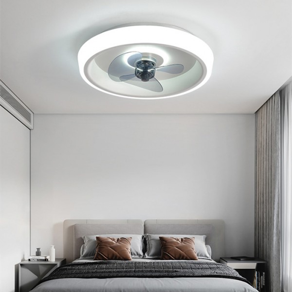 POWERTECH ανεμιστήρας οροφής HLL-0107 με LED φως, 80W, Φ50x12cm, λευκός POWERTECH ανεμιστήρας οροφής HLL-0107 με LED φως, 80W, Φ50x12cm, λευκός