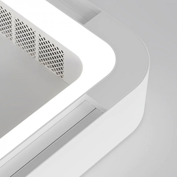 POWERTECH smart ανεμιστήρας οροφής HLL-0109 με LED, 45W, 12x58cm, λευκός