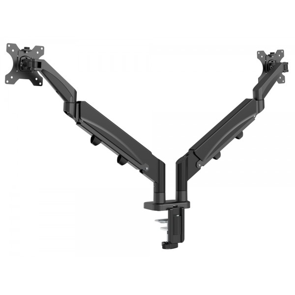 BRATECK βάση γραφείου LDT56-C024 για 2 οθόνες 17"-32", έως 9kg ανά οθόνη BRATECK βάση γραφείου LDT56-C024 για 2 οθόνες 17"-32", έως 9kg ανά οθόνη