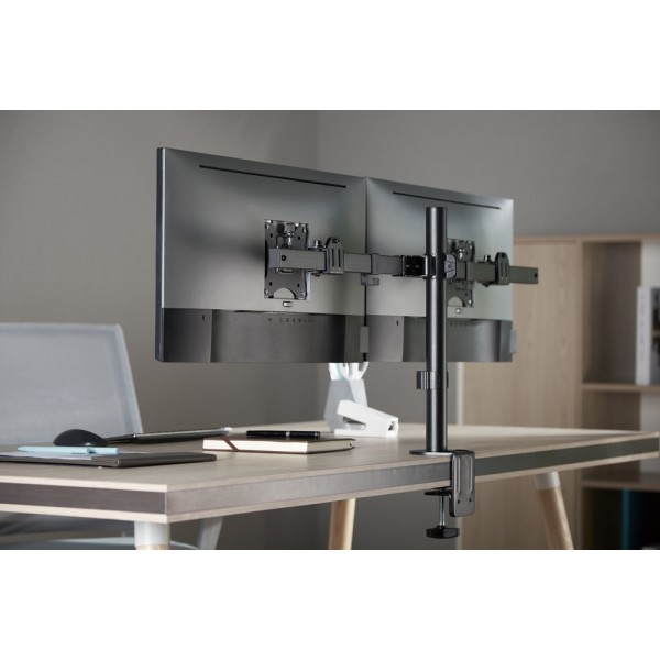 BRATECK βάση γραφείου LDT57-C02 για 2 οθόνες 17"-32", έως 9kg ανά οθόνη BRATECK βάση γραφείου LDT57-C02 για 2 οθόνες 17"-32", έως 9kg ανά οθόνη