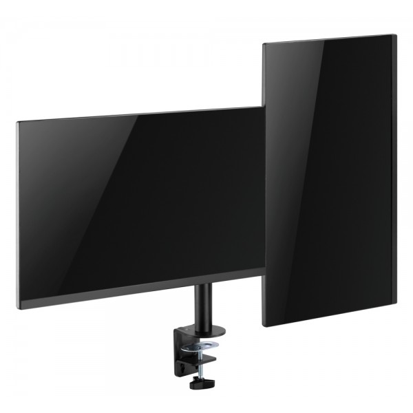 BRATECK βάση γραφείου LDT57-C02 για 2 οθόνες 17"-32", έως 9kg ανά οθόνη BRATECK βάση γραφείου LDT57-C02 για 2 οθόνες 17"-32", έως 9kg ανά οθόνη