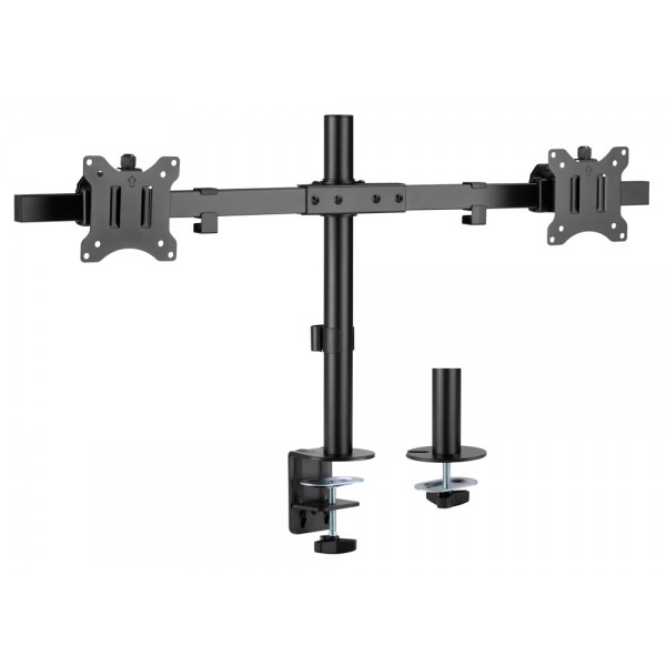 BRATECK βάση γραφείου LDT57-C02 για 2 οθόνες 17"-32", έως 9kg ανά οθόνη BRATECK βάση γραφείου LDT57-C02 για 2 οθόνες 17"-32", έως 9kg ανά οθόνη