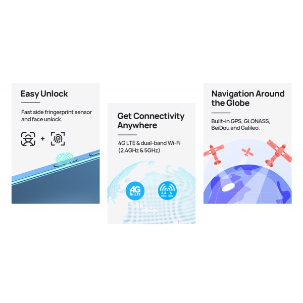 ULEFONE Smartphone Note 16 Pro, 6.52", 8/128GB, Octa-core, 50MP, μαύρο