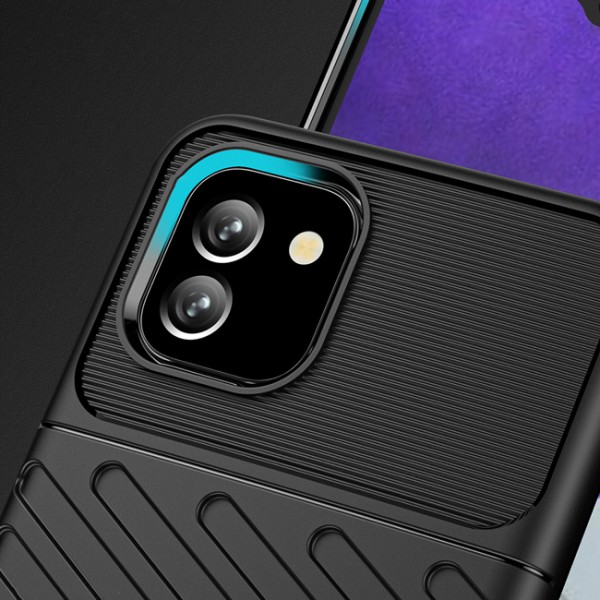 POWERTECH θήκη Thunder MOB-1846 για Samsung Galaxy A04e, μαύρη POWERTECH θήκη Thunder MOB-1846 για Samsung Galaxy A04e, μαύρη
