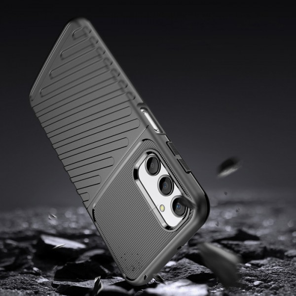 POWERTECH θήκη Thunder MOB-1853 για Samsung Galaxy A24, μαύρη POWERTECH θήκη Thunder MOB-1853 για Samsung Galaxy A24, μαύρη