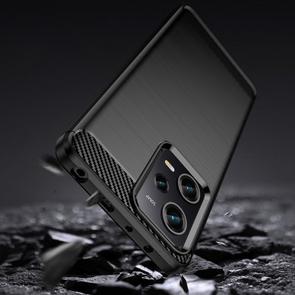 POWERTECH θήκη Carbon MOB-1847 για Xiaomi Note 12 Pro/Poco X5 Pro, μαύρη POWERTECH θήκη Carbon MOB-1847 για Xiaomi Note 12 Pro/Poco X5 Pro, μαύρη