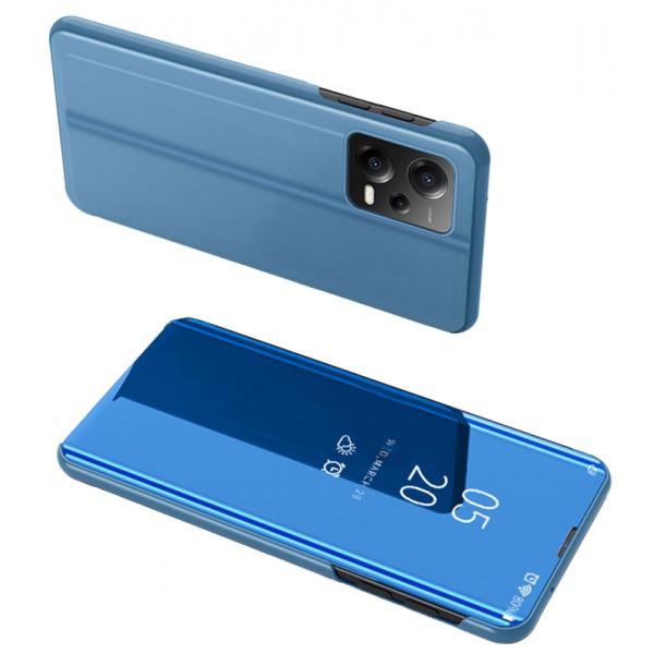 POWERTECH θήκη Clear view MOB-1856, Xiaomi Note 12 Pro/Poco X5 Pro, μπλε POWERTECH θήκη Clear view MOB-1856, Xiaomi Note 12 Pro/Poco X5 Pro, μπλε