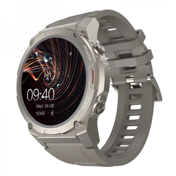 HIFUTURE smartwatch FutureGo Mix 2, 1.43", IP68, heart rate, γκρι HIFUTURE smartwatch FutureGo Mix 2, 1.43", IP68, heart rate, γκρι