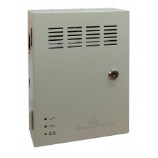 POWERTECH τροφοδοτικό CP1204-5A-B για CCTV, DC12V/5A, 4 κανάλια