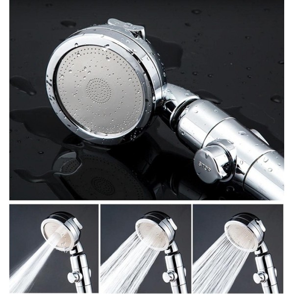 Τηλέφωνο μπάνιου AG788 με περιστρεφόμενη κεφαλή, universal, ασημί Τηλέφωνο μπάνιου AG788 με περιστρεφόμενη κεφαλή, universal, ασημί