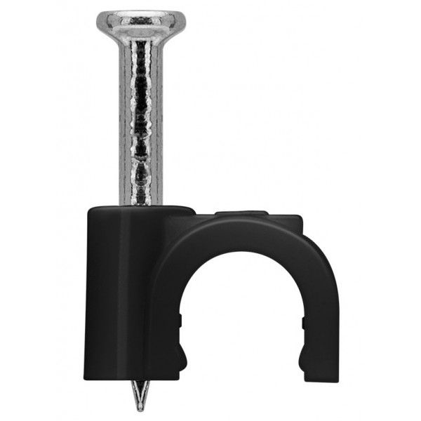 GOOBAY ρόκα στήριξης καλωδίων 64678, 5mm, μαύρο, 100τμχ GOOBAY ρόκα στήριξης καλωδίων 64678, 5mm, μαύρο, 100τμχ