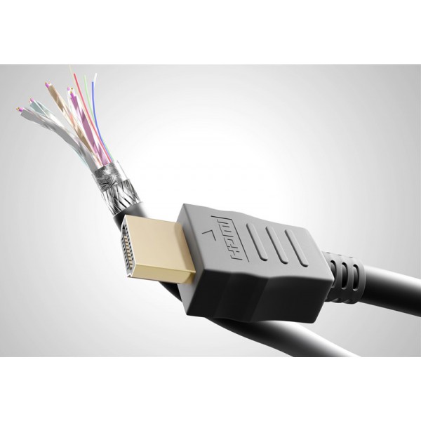 GOOBAY καλώδιο HDMI 60611 με Ethernet, 4K/30Hz, 18Gbit/s, 2m, μαύρο GOOBAY καλώδιο HDMI 60611 με Ethernet, 4K/30Hz, 18Gbit/s, 2m, μαύρο