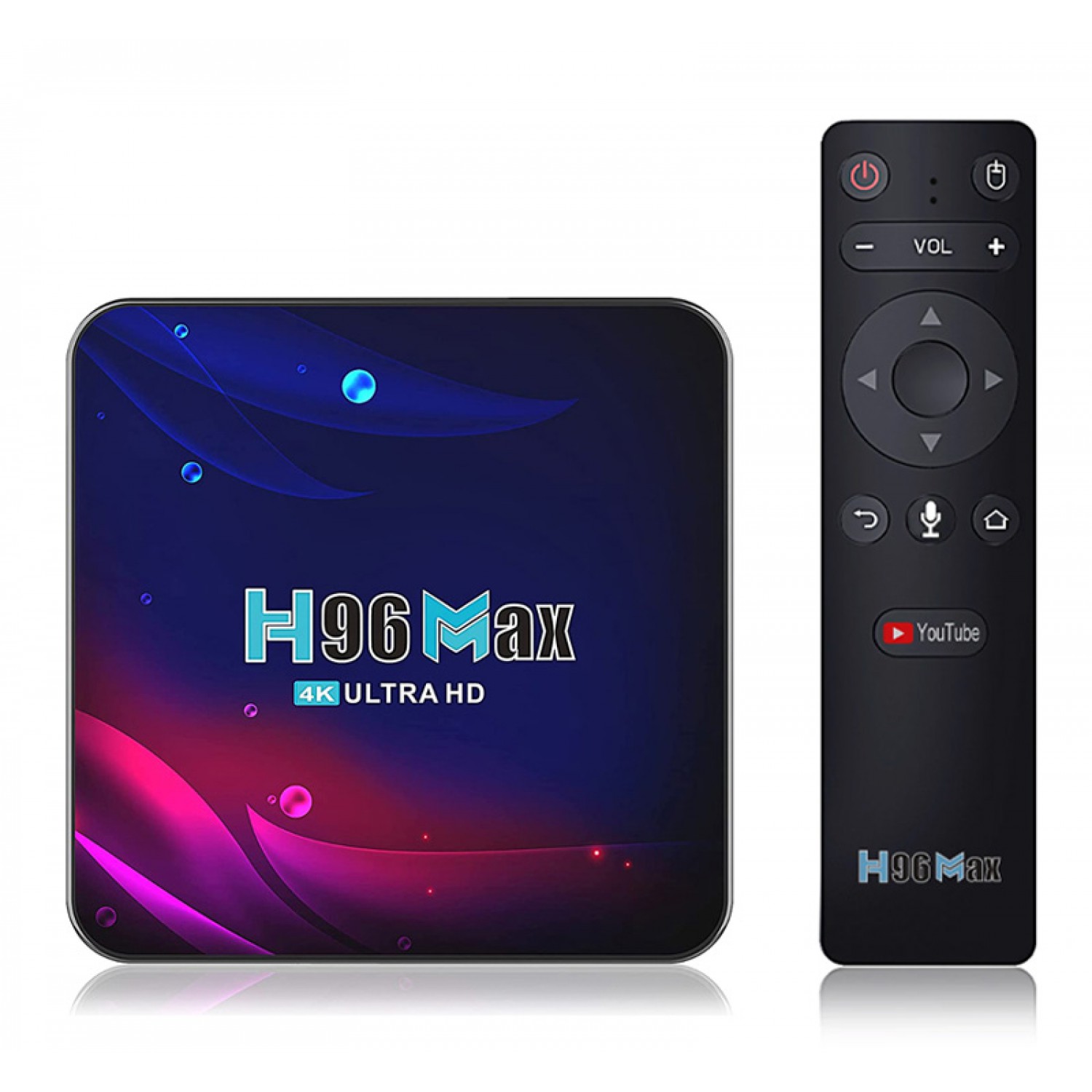 H96 TV Box Max V11, 4K, RK3318, 4/64GB, Bluetooth remote, Android 11 H96 TV Box Max V11, 4K, RK3318, 4/64GB, Bluetooth remote, Android 11