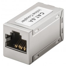 POWERTECH σύνδεσμος RJ45 Cat 6A CAB-N324, 500MHz, PoE+, ασημί