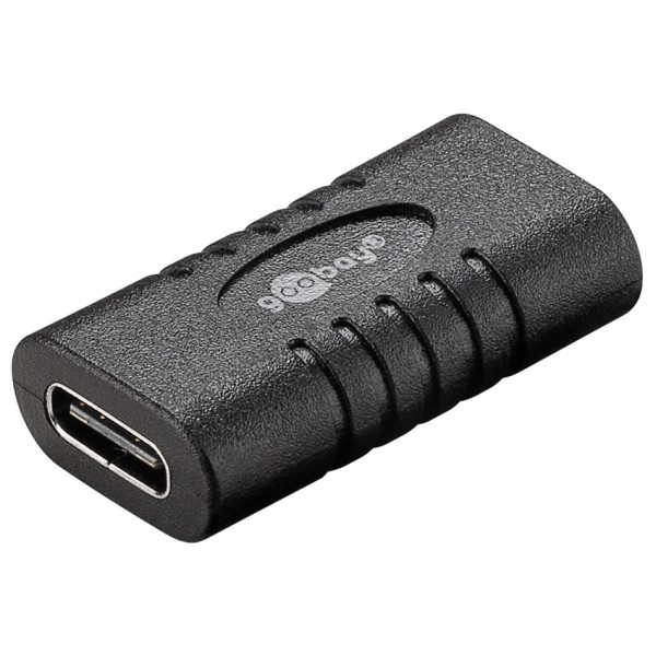 GOOBAY αντάπτορας USB-C 45401, θηλυκό σε θηλυκό, 5Gbit/s, μαύρος GOOBAY αντάπτορας USB-C 45401, θηλυκό σε θηλυκό, 5Gbit/s, μαύρος