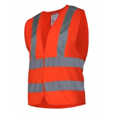LAHTI PRO γιλέκο ασφαλείας L4132305 με ανακλαστικά, 2XL, πορτοκαλί