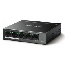 MERCUSYS Desktop Switch MS105GP, 5x 10/100/1000 Mbps, PoE+, Ver. 1.0