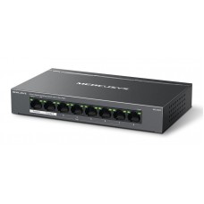 MERCUSYS Desktop Switch MS108GP, 8x 10/100/1000 Mbps, PoE+, Ver. 1.0