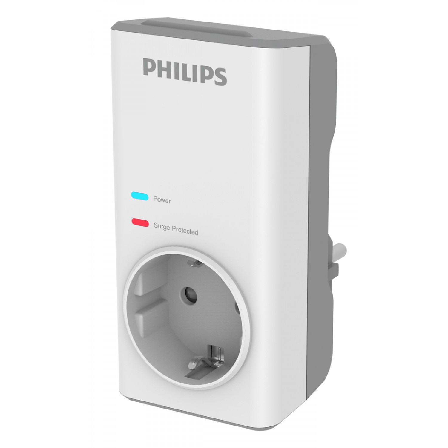 PHILIPS αντάπτορας ρεύματος CHP7010W/10, 1 θέση, 1140J, 16A, λευκός