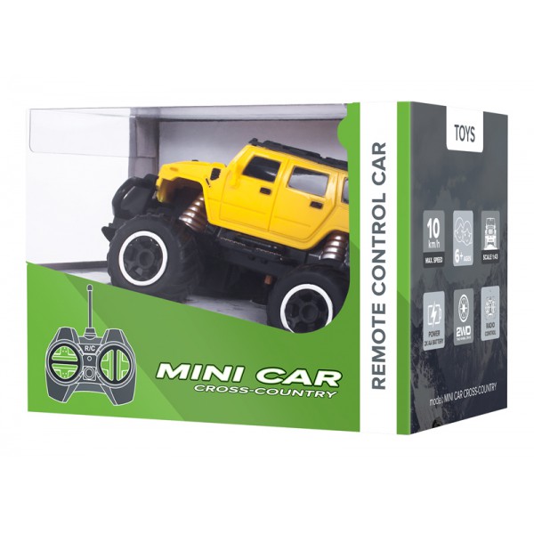 REBEL τηλεκατευθυνόμενο αυτοκίνητο SUV ZAB0112, 1:43, 2WD, 10km/h REBEL τηλεκατευθυνόμενο αυτοκίνητο SUV ZAB0112, 1:43, 2WD, 10km/h