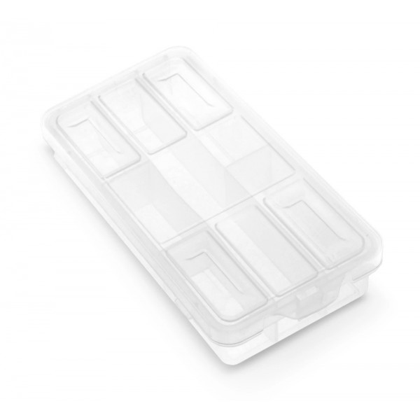 KISTENBERG πλαστική ταμπακιέρα KKNO2010, 6 θέσεων, 180x90x35mm, διάφανη KISTENBERG πλαστική ταμπακιέρα KKNO2010, 6 θέσεων, 180x90x35mm, διάφανη