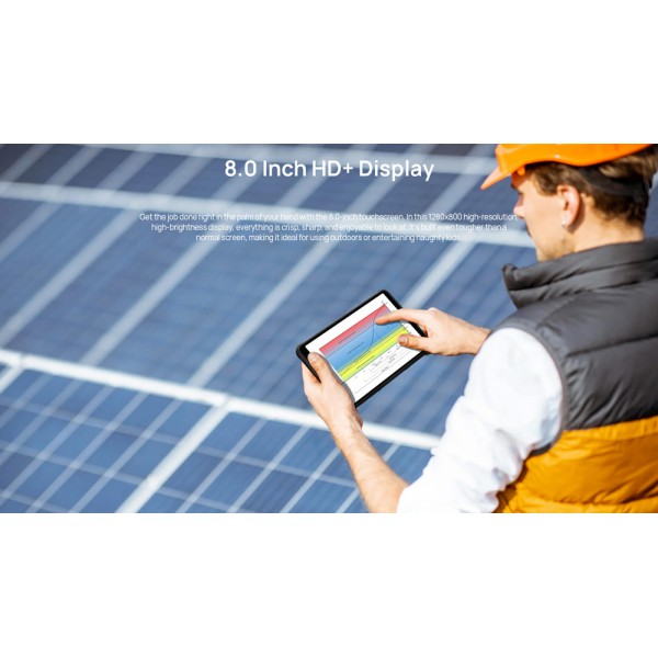 ULEFONE tablet Armor Pad, 8", 4/64GB, 7650mAh, IP68/IP69K, 4G, μαύρο ULEFONE tablet Armor Pad, 8", 4/64GB, 7650mAh, IP68/IP69K, 4G, μαύρο