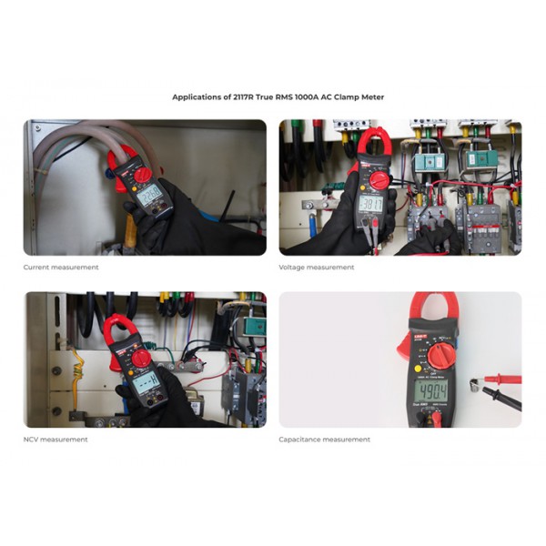 UNI-T ψηφιακή αμπεροτσιμπίδα 2117R, 1000A AC, NCV, True RMS UNI-T ψηφιακή αμπεροτσιμπίδα 2117R, 1000A AC, NCV, True RMS