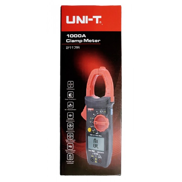 UNI-T ψηφιακή αμπεροτσιμπίδα 2117R, 1000A AC, NCV, True RMS UNI-T ψηφιακή αμπεροτσιμπίδα 2117R, 1000A AC, NCV, True RMS