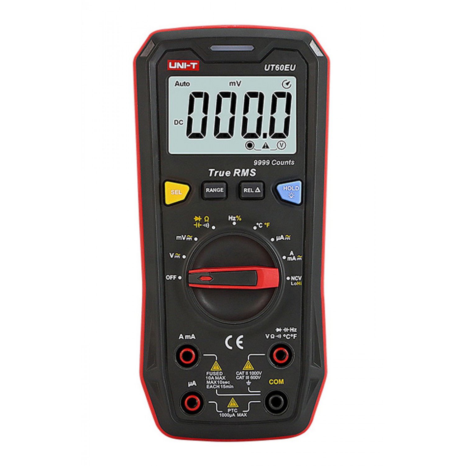 UNI-T ψηφιακό πολύμετρο UT60EU, 1000V AC/DC, NCV, True RMS UNI-T ψηφιακό πολύμετρο UT60EU, 1000V AC/DC, NCV, True RMS