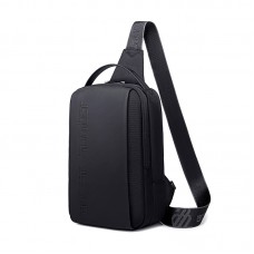 ARCTIC HUNTER τσάντα Crossbody XB00541, με θήκη tablet, 4L, μαύρη