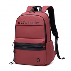 ARCTIC HUNTER τσάντα πλάτης B00536 με θήκη laptop 15.6", 21L, κόκκινη