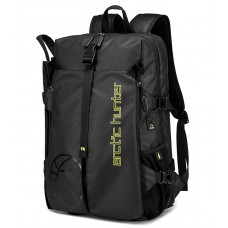 ARCTIC HUNTER τσάντα πλάτης B00391 με θήκη μπάλας & laptop, 26L, μαύρη