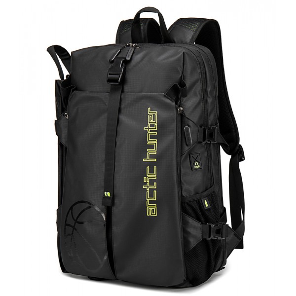 ARCTIC HUNTER τσάντα πλάτης B00391 με θήκη μπάλας & laptop, 26L, μαύρη ARCTIC HUNTER τσάντα πλάτης B00391 με θήκη μπάλας & laptop, 26L, μαύρη