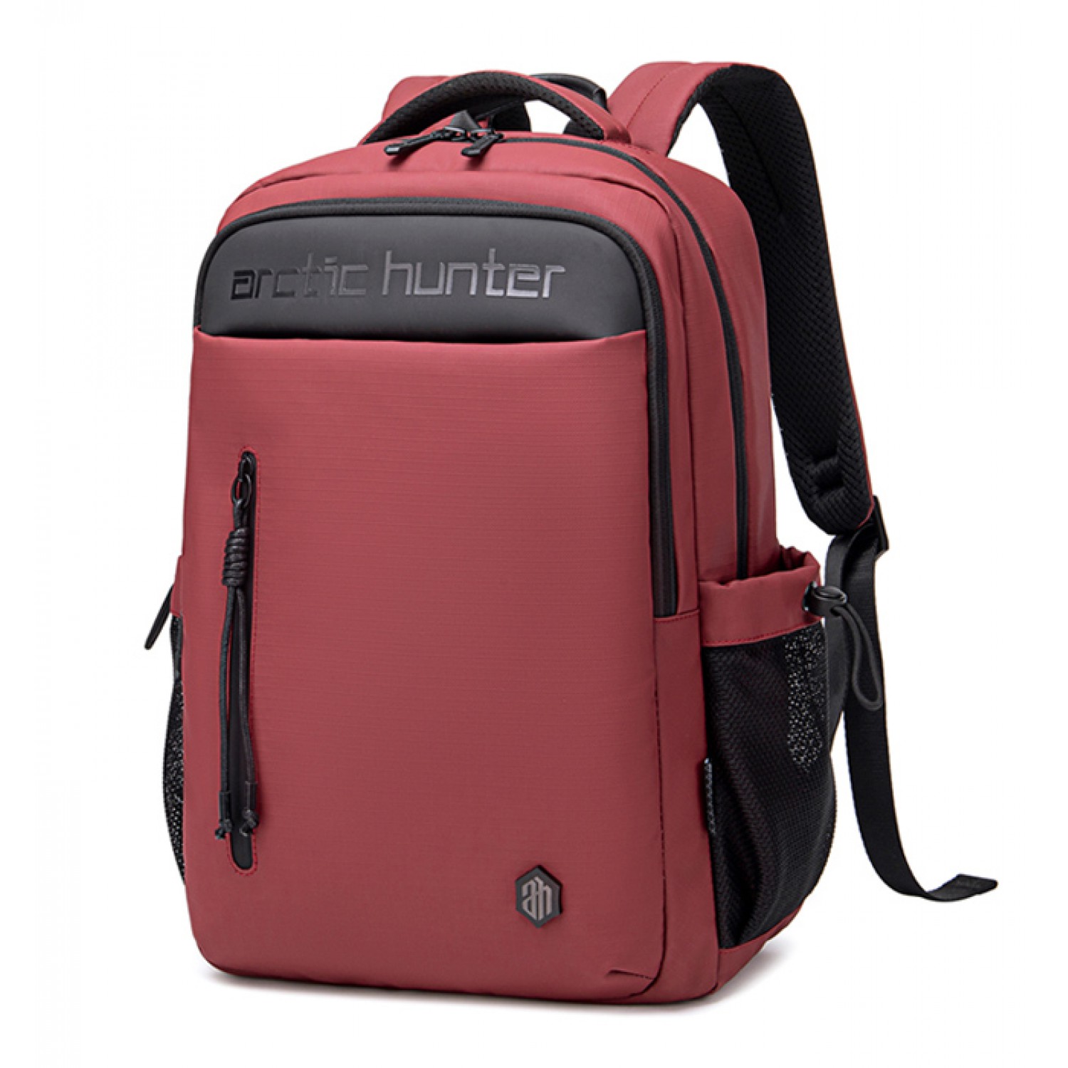 ARCTIC HUNTER τσάντα πλάτης B00534 με θήκη laptop 15.6", 21L, κόκκινη