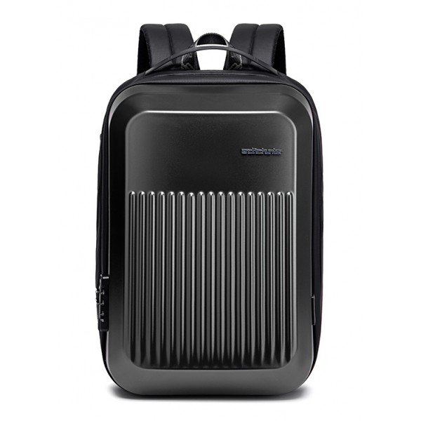 ARCTIC HUNTER τσάντα πλάτης B00487 θήκη laptop 15.6", λουκέτο TSA, γκρι