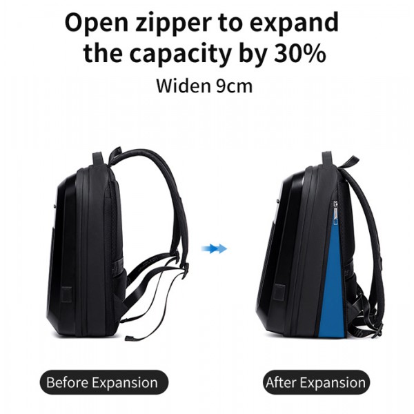 ARCTIC HUNTER τσάντα πλάτης B00487 θήκη laptop 15.6", λουκέτο TSA, μαύρη ARCTIC HUNTER τσάντα πλάτης B00487 θήκη laptop 15.6", λουκέτο TSA, μαύρη